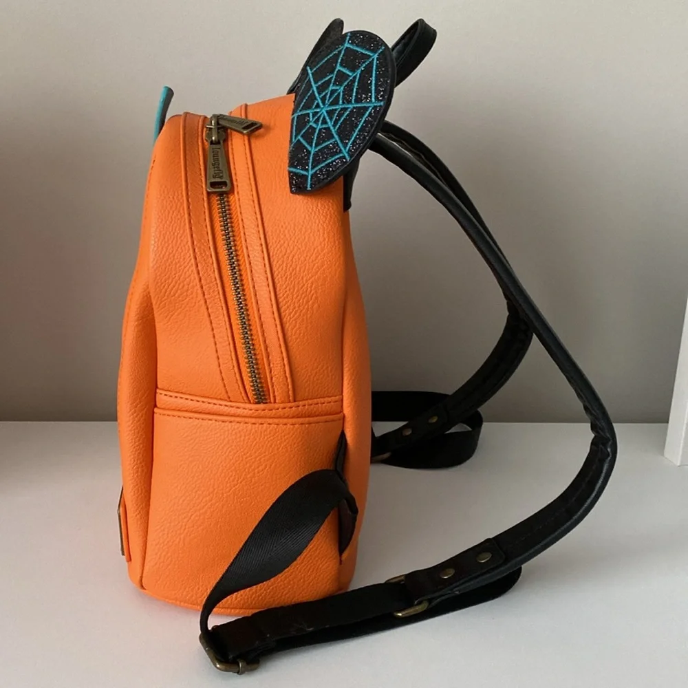 Disney Parks Loungefly Mickey Pumpkin backpack - Picture 3 of 6
